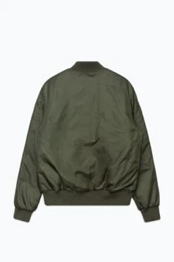 HYPE ADULTS GREEN SCRIBBLE BOMBER JACKET -Hype 0CspP4TK9bnkLxMHEUDwF 1