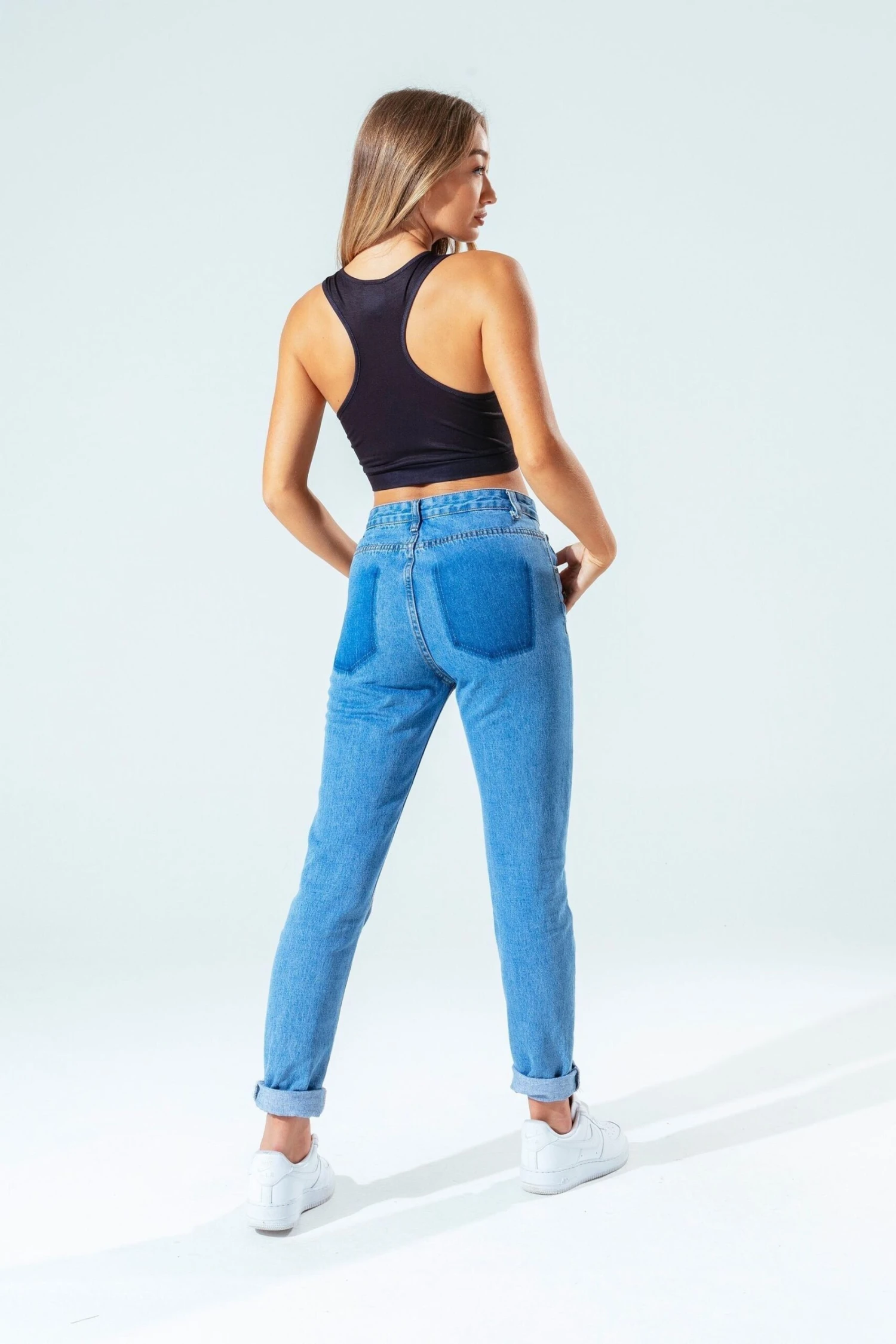 Hype. Womens Black Signature Bralet 8 Hype. Womens Black Signature Bralet - Image 6