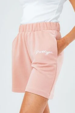 Hype. Pink Reverse Look Back Shorts 9 Hype. Pink Reverse Look Back Shorts -Hype A72397s4