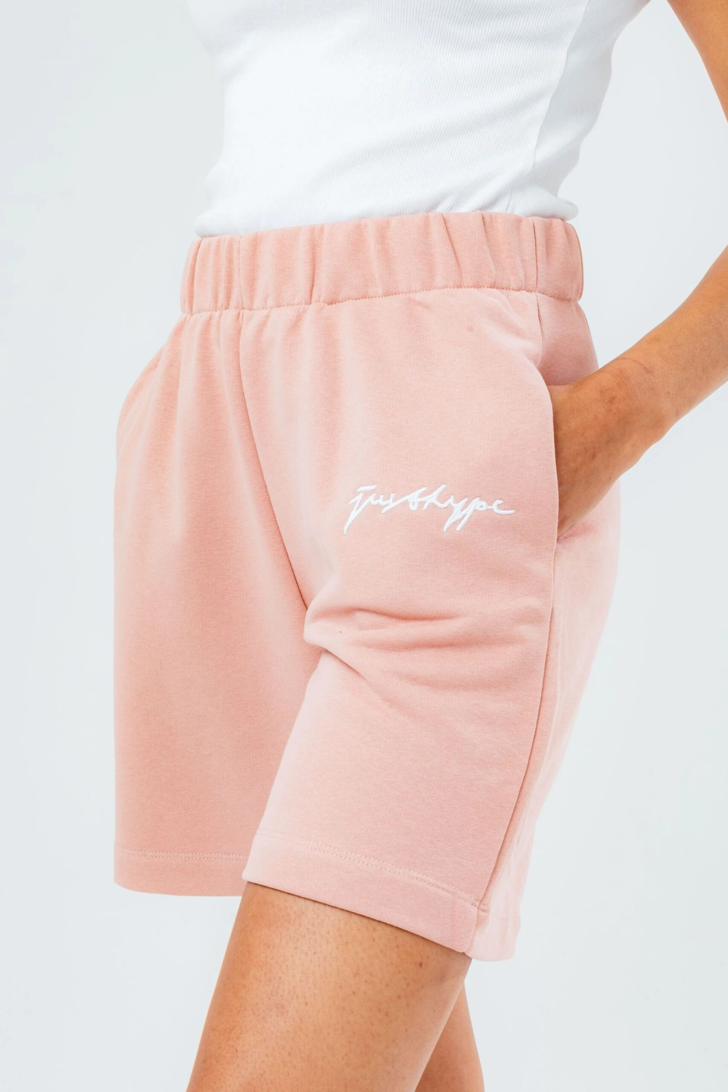 Hype. Pink Reverse Look Back Shorts 6 Hype. Pink Reverse Look Back Shorts - Image 4