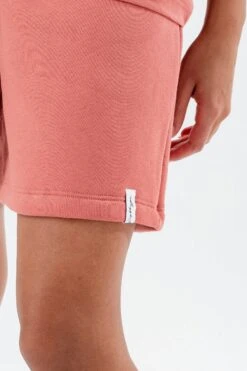 Hype. Pink Rosette Label Shorts -Hype A97475s4