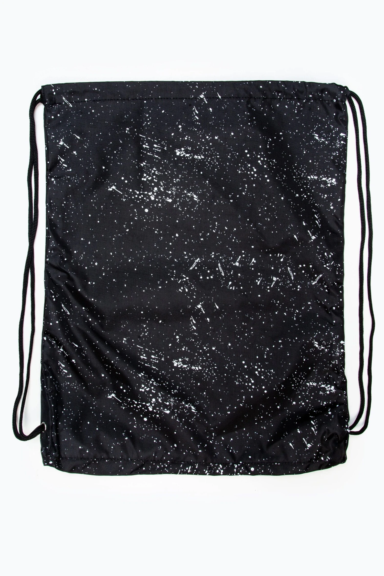 HYPE BLACK WHITE SPECKLE DRAWSTRING BAG 3 HYPE BLACK WHITE SPECKLE DRAWSTRING BAG - Image 2