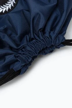 HYPE NAVY CREST DRAWSTRING BAG -Hype CORE21 018 5