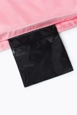 HYPE CREST PINK DRAWSTRING BAG -Hype CORE21 019 4