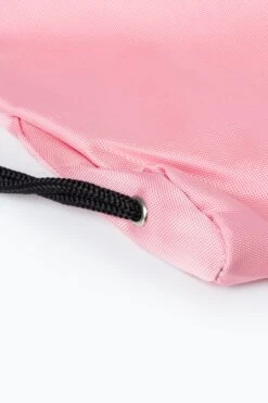 HYPE CREST PINK DRAWSTRING BAG -Hype CORE21 019 5