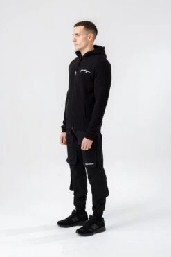 HYPE BLACK SCRIBBLE ZIP MEN'S HOODIE -Hype CORE21 035 3