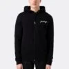 HYPE BLACK SCRIBBLE ZIP MEN'S HOODIE -Hype CORE21 035 MAIN