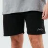 HYPE BLACK SCRIBBLE MEN'S SHORTS -Hype CORE21 045 FULL FRONT