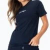 HYPE NAVY SCRIBBLE WOMEN'S T-SHIRT 2 HYPE NAVY SCRIBBLE WOMEN'S T-SHIRT -Hype CORE21 073MAIN