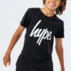 HYPE UNISEX KIDS BLACK SCRIPT T-SHIRT 2 HYPE UNISEX KIDS BLACK SCRIPT T-SHIRT -Hype CORE21 092main