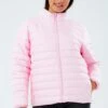 HYPE GIRLS PINK LIGHTWEIGHT PUFFER JACKET 2 HYPE GIRLS PINK LIGHTWEIGHT PUFFER JACKET -Hype CORE21 130main