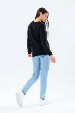 HYPE UNISEX KIDS BLACK SCRIPT CREW NECK 15 HYPE UNISEX KIDS BLACK SCRIPT CREW NECK -Hype CORE21 133 FULL BACK 1e4e05eb 1d6f 4730 a36c 04fb205d7365