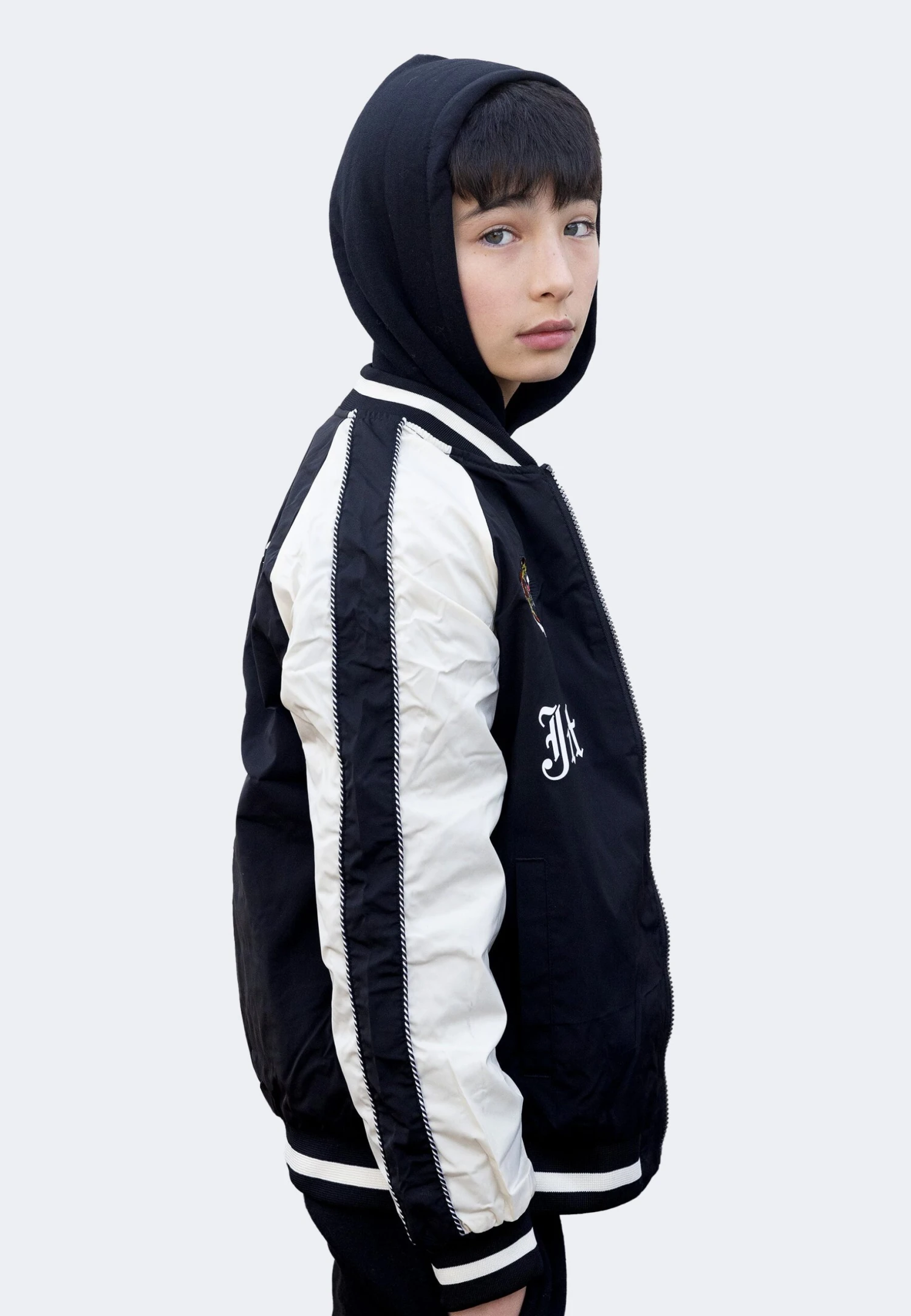 HYPE X ED HARDY BOYS BLACK TIGER SOUVENIR JACKET 12 HYPE X ED HARDY BOYS BLACK TIGER SOUVENIR JACKET - Image 10