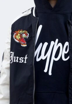 HYPE X ED HARDY BOYS BLACK TIGER SOUVENIR JACKET 25 HYPE X ED HARDY BOYS BLACK TIGER SOUVENIR JACKET -Hype CUEH 003 3 85a05c88 c121 46ea ab81 77294340ca9d