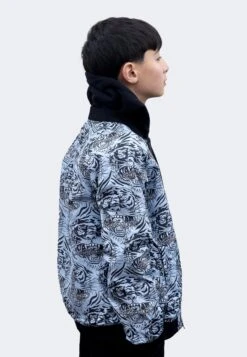 HYPE X ED HARDY BOYS BLACK REVERSIBLE ALLOVER TIGER SOUVENIR JACKET 39 HYPE X ED HARDY BOYS BLACK REVERSIBLE ALLOVER TIGER SOUVENIR JACKET -Hype CUEH 004 5 191769f8 184d 4f75 9a73 38e854ba5fb5