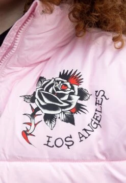 HYPE X ED HARDY GIRLS CROPPED PINK PUFFER JACKET 29 HYPE X ED HARDY GIRLS CROPPED PINK PUFFER JACKET -Hype CUEH 007 3 33136a8a de5e 4610 9455 293dd6af8daf