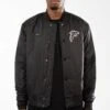 NFL X HYPE ADULTS BLACK ATLANTA FALCONS JACKET -Hype CUNFL 001newcopy