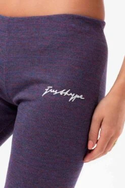 Hype. Purple Womens Multi Space Dye Scribble Cycle Shorts 7 Hype. Purple Womens Multi Space Dye Scribble Cycle Shorts -Hype D23168s3