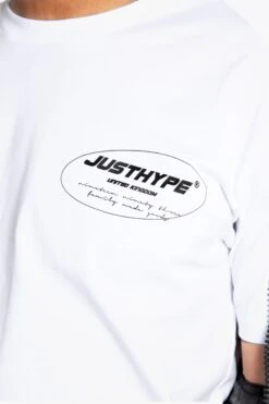 HYPE ADULTS WHITE OVAL T-SHIRT -Hype DTLR 001 4