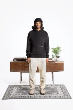 HYPE ADULTS BLACK WORLDWIDE HOODIE -Hype DTLR 005 2