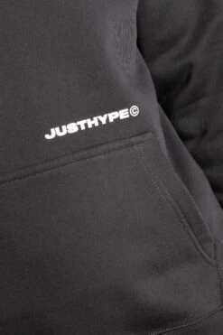 HYPE ADULTS BLACK WORLDWIDE HOODIE -Hype DTLR 005 4