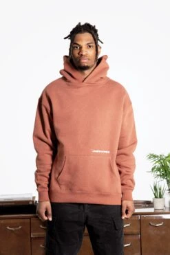 HYPE ADULTS BROWN WORLDWIDE HOODIE