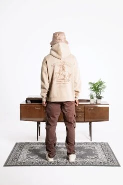 HYPE ADULTS ECRU VICTORY HOODIE -Hype DTLR 007 3