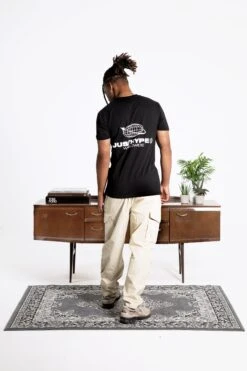 HYPE ADULTS BLACK WORLDWIDE T-SHIRT -Hype DTLR 008 3