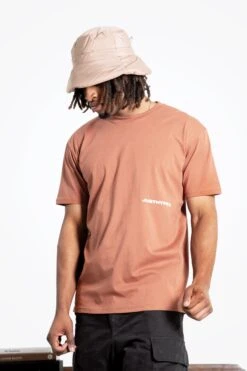 HYPE ADULTS BROWN WORLDWIDE T-SHIRT