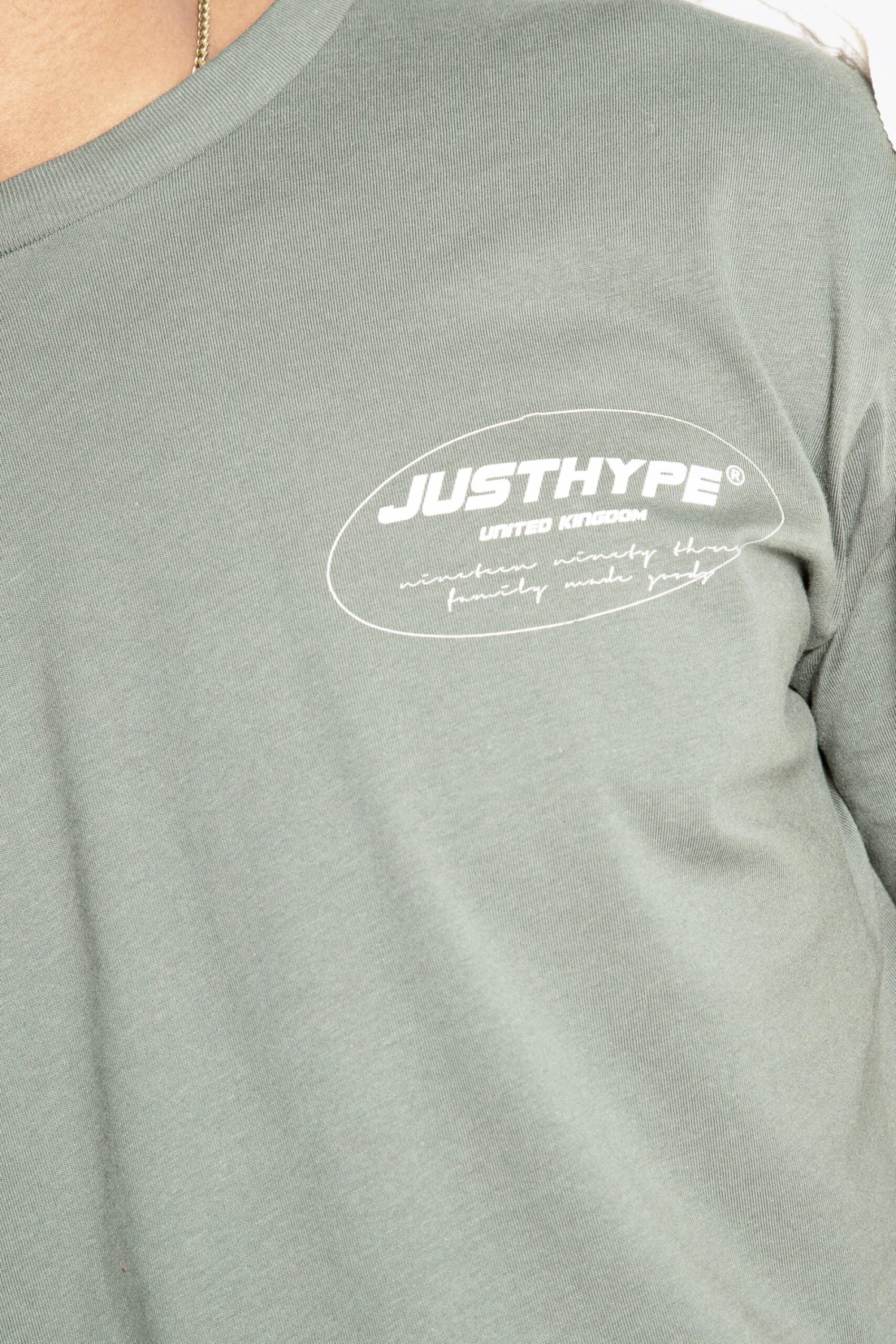 HYPE ADULTS KHAKI OVAL T-SHIRT 7 HYPE ADULTS KHAKI OVAL T-SHIRT - Image 5