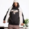 HYPE ADULTS BLACK EAGLE HOODIE