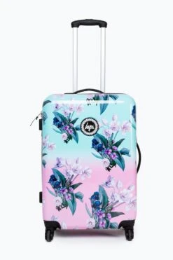 HYPE MEDIUM FLORAL FADE SUITCASE