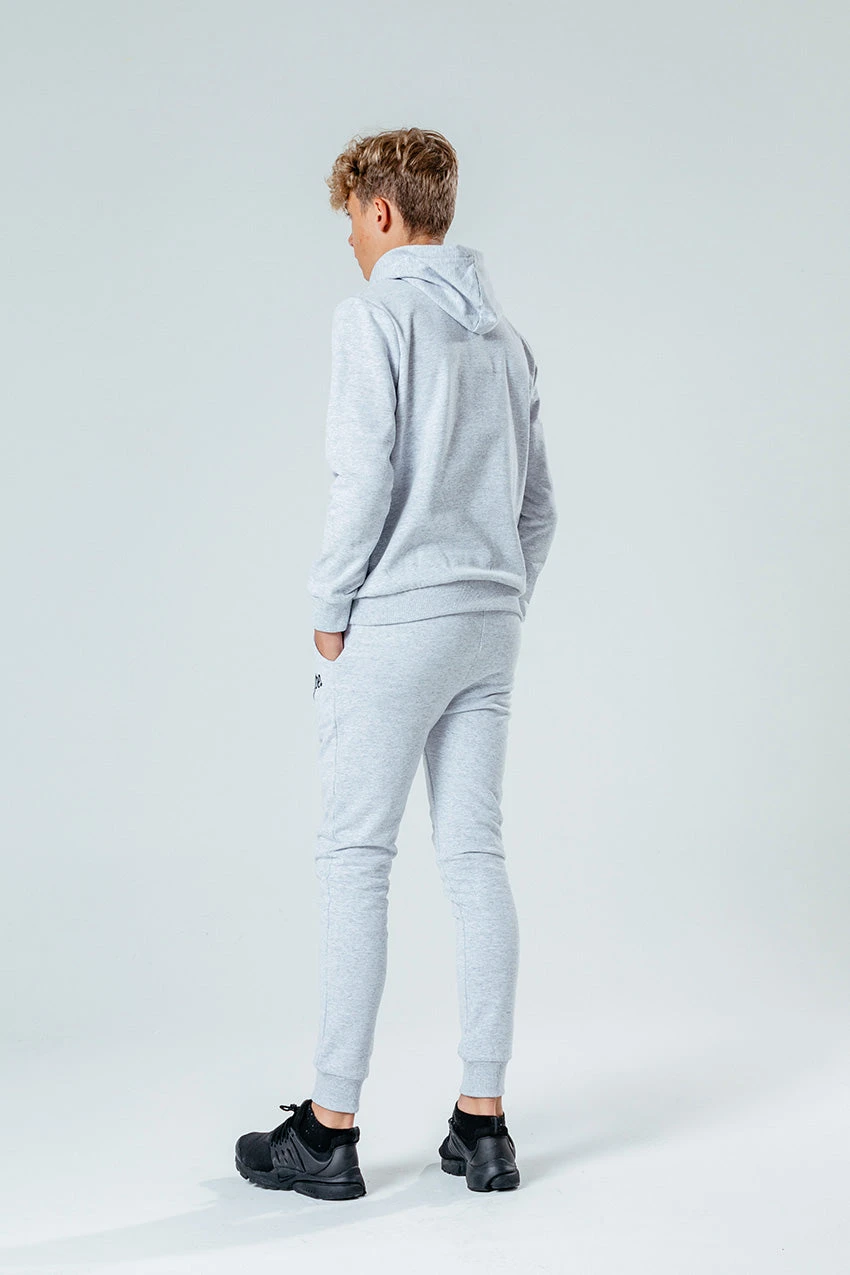 HYPE LIGHT GREY SCRIPT KIDS TRACKSUIT 6 HYPE LIGHT GREY SCRIPT KIDS TRACKSUIT - Image 4