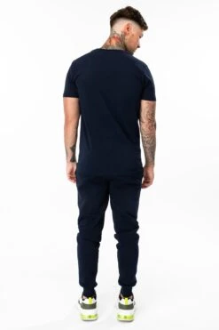 HYPE NAVY SCRIBBLE LOGO MEN'S JOGGERS 12 HYPE NAVY SCRIBBLE LOGO MEN'S JOGGERS -Hype HYPSCRIB006 3