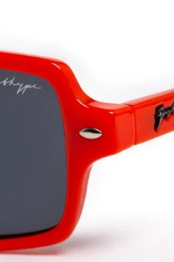 HYPE CUBE RED SUNGLASSES -Hype HYS Hypecube 160 4