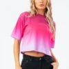 Hype. Pink Raspberry Fade T-Shirt -Hype M73120s