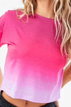 Hype. Pink Raspberry Fade T-Shirt -Hype M73120s4