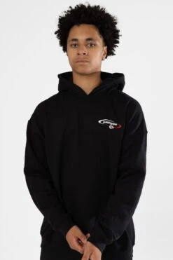 NFL X HYPE KIDS BLACK KANSAS CITY CHIEFS HOODIE