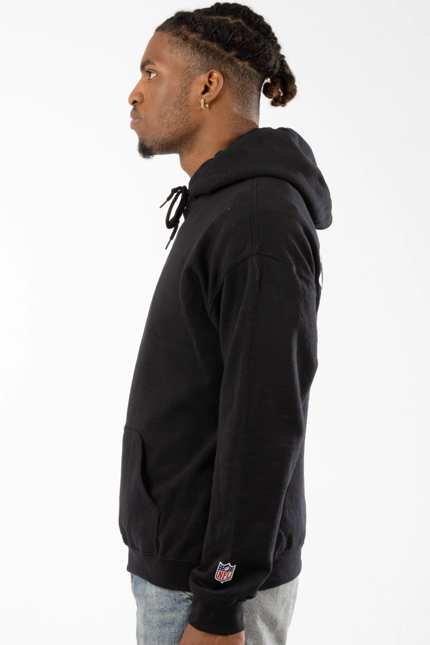 NFL X HYPE ADULTS BLACK KANSAS CITY CHIEFS HOODIE 8 NFL X HYPE ADULTS BLACK KANSAS CITY CHIEFS HOODIE - Image 6