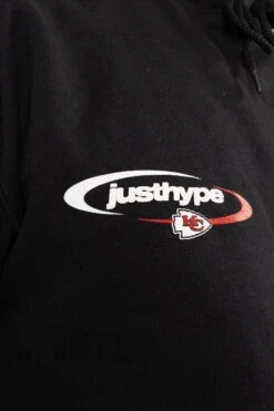 NFL X HYPE ADULTS BLACK KANSAS CITY CHIEFS HOODIE 23 NFL X HYPE ADULTS BLACK KANSAS CITY CHIEFS HOODIE -Hype NFL021 5