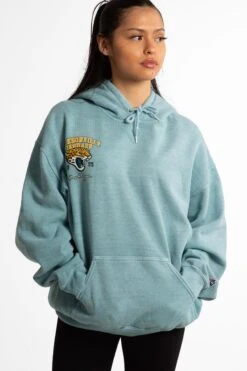 NFL X HYPE ADULTS TEAL JACKSONVILLE JAGUARS HOODIE -Hype NFL026womens