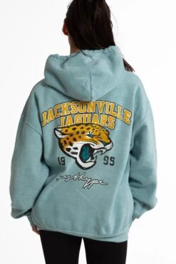 NFL X HYPE ADULTS TEAL JACKSONVILLE JAGUARS HOODIE -Hype NFL026womens 1