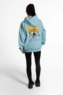 NFL X HYPE ADULTS TEAL JACKSONVILLE JAGUARS HOODIE -Hype NFL026womens 3