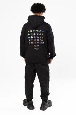 NFL X HYPE KIDS BLACK NATIONAL FOOTBALL LEAGUE HOODIE -Hype NFL030K 4