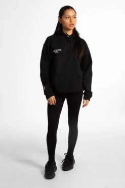 NFL X HYPE ADULTS BLACK NATIONAL FOOTBALL LEAGUE HOODIE -Hype NFL030womens 2