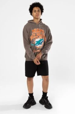 NFL X HYPE KIDS BROWN MIAMI DOLPHINS HOODIE 13 NFL X HYPE KIDS BROWN MIAMI DOLPHINS HOODIE -Hype NFL037K 3