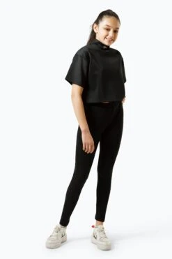 HYPE GIRLS BLACK SCRIPT T-SHIRT -Hype RG1A1360 2 2648acf9 b6bb 4f74 888c 4ae294db64a1