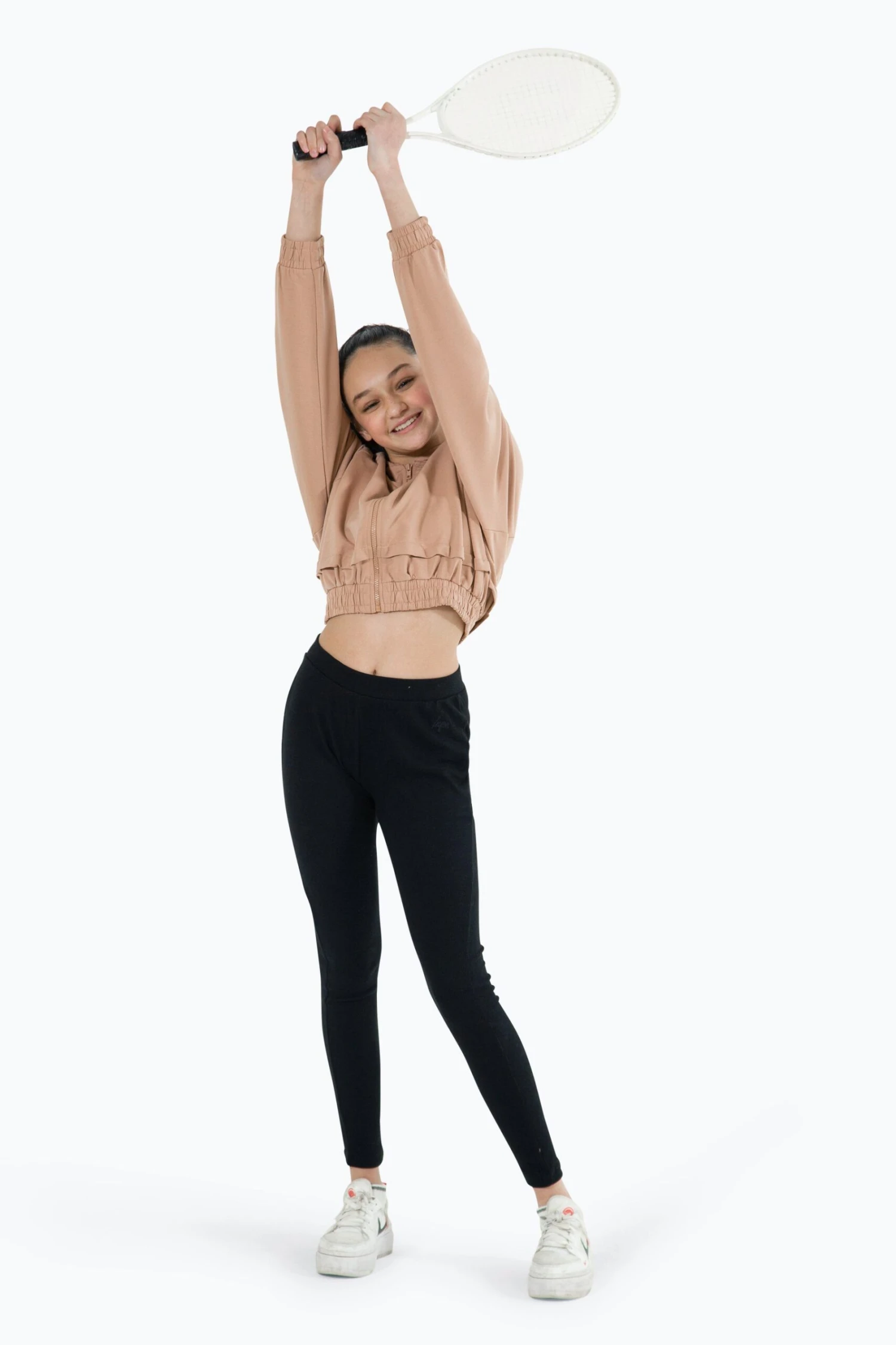 HYPE GIRLS PINK SCRIPT ZIP THROUGH HOODIE 7 HYPE GIRLS PINK SCRIPT ZIP THROUGH HOODIE - Image 5