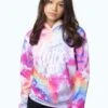 HYPE GIRLS MULTI RAINBOW UNICORN SPARKLE HOODIE -Hype RTLR 002