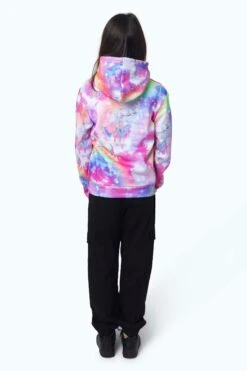 HYPE GIRLS MULTI RAINBOW UNICORN SPARKLE HOODIE -Hype RTLR 002 2